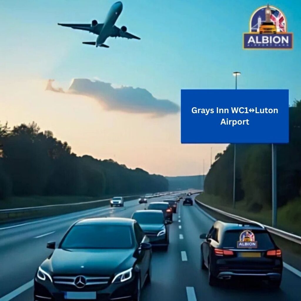 Grays Inn WC1↔Luton Airport