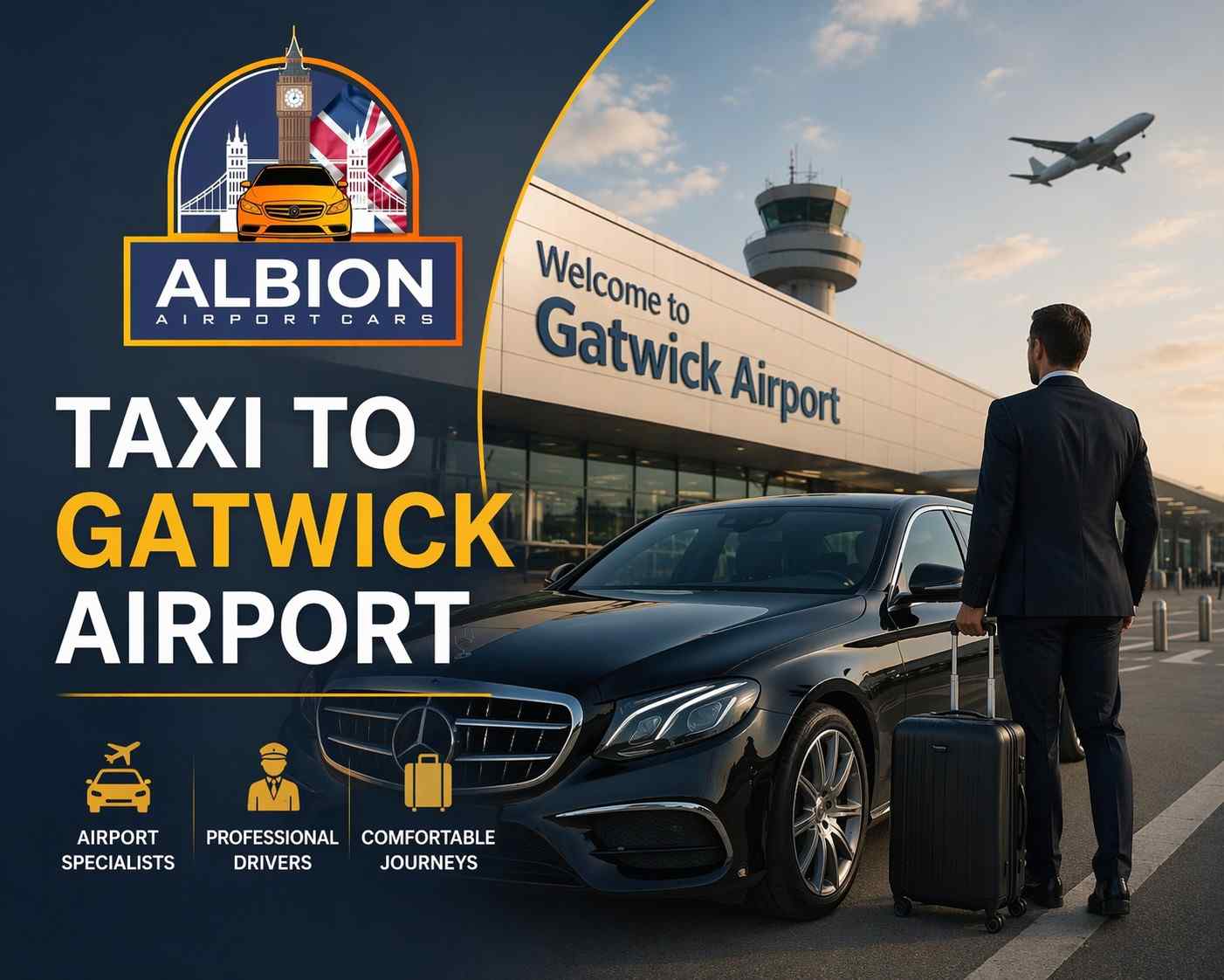 Taxi to Gatwick Airport