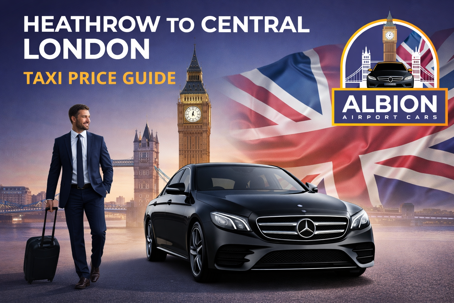 Heathrow to Central London Taxi Price