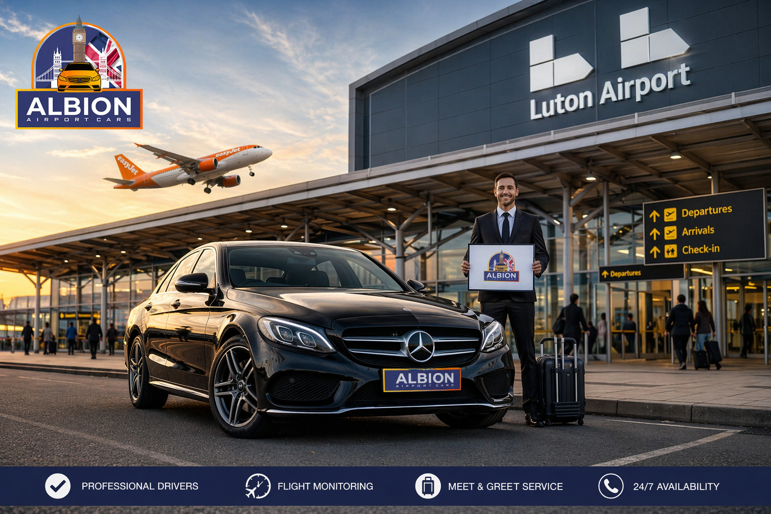 London to Luton Airport Taxi
