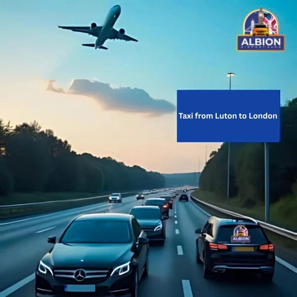 Taxi from Luton to London