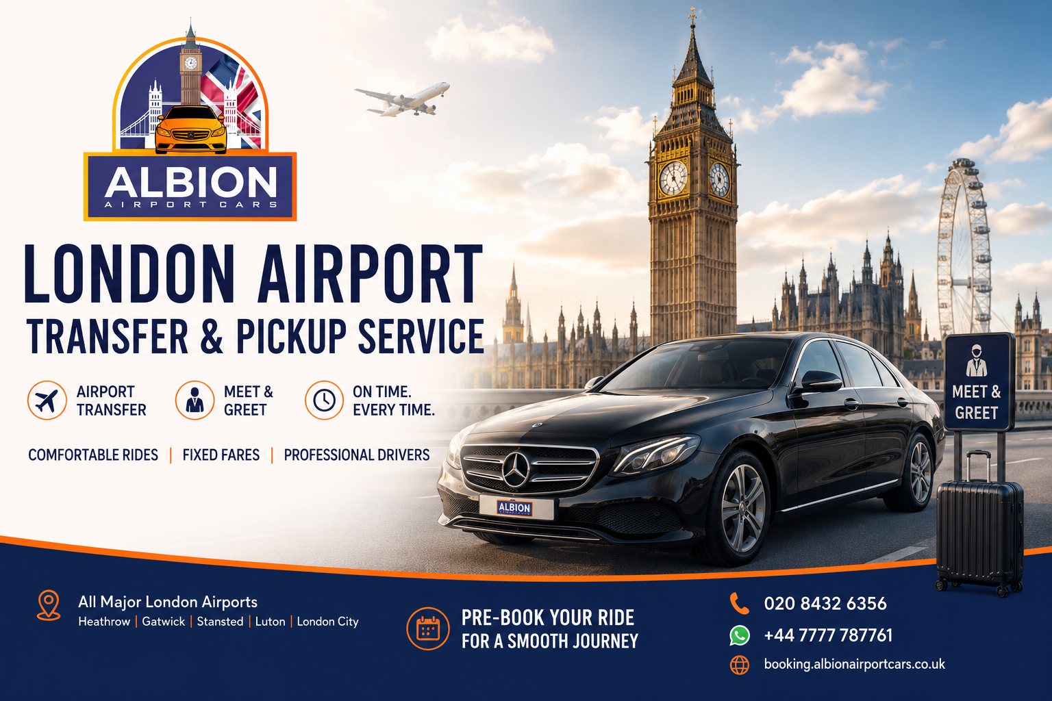 London Airport Transfer & Pickup Service