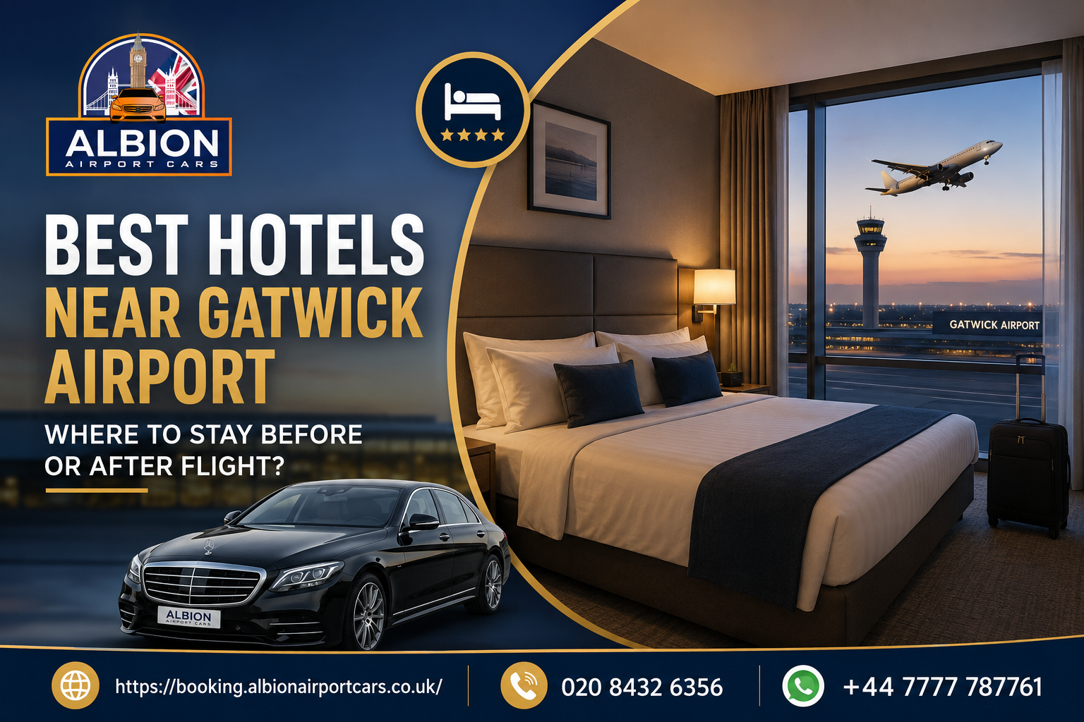 Best Hotels Near Gatwick Airport (2026) | Where to Stay